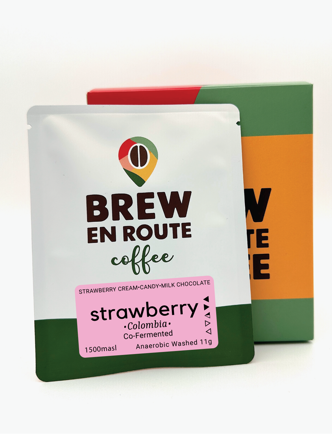Strawberry Washed Anaerobic | Travel Drip Coffee Single Serve (12 pack)
