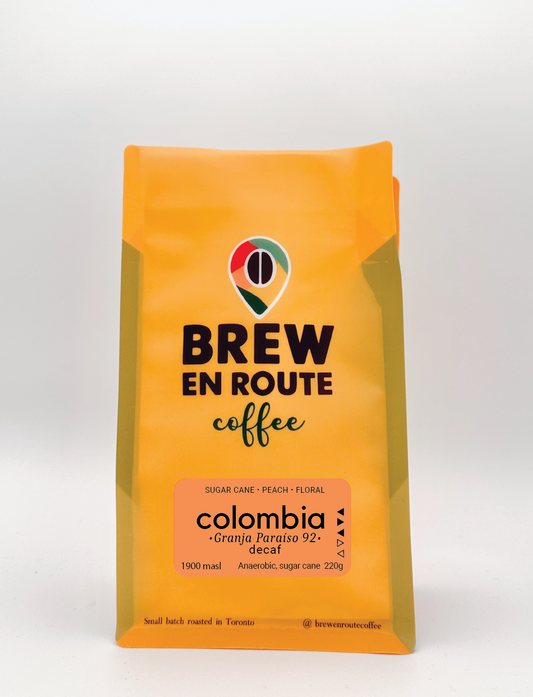 Decaf Colombia Sugar Cane Granja Paraíso 92 | Coffee Beans