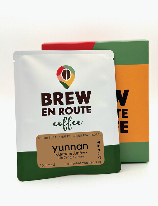 Yunnan Fermented Washed | Travel Drip Coffee Single Serve (12 pack)