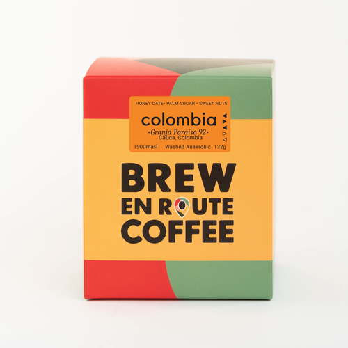 Colombia Washed Caturra Granja Paraíso 92 | Travel Drip Coffee Single Serve (12 pack)