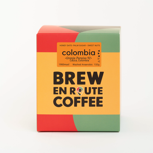 Colombia Washed Caturra Granja Paraíso 92 | Travel Drip Coffee Single Serve (12 pack)